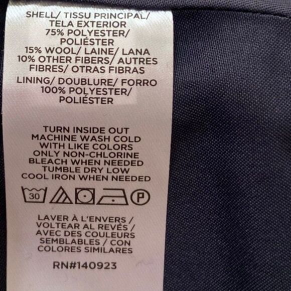 Loft Petite Plaid Button Trim Shift Skirt 10P Green Blue - Picture 11 of 11